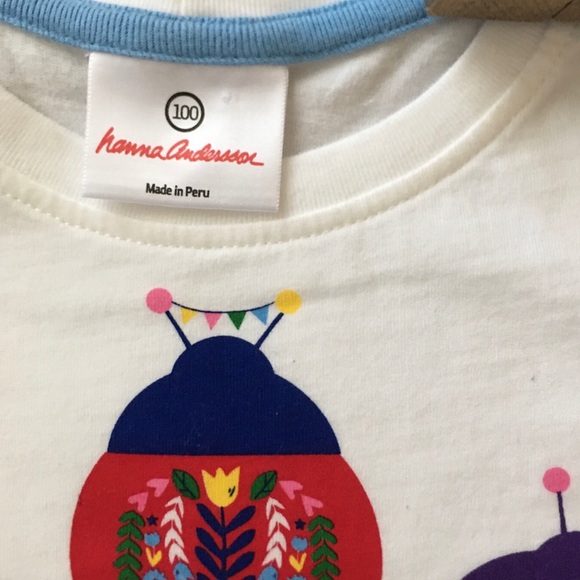 HANNA ANDERSSON 🐞Ladybug S/S T-Shirt - Picture 3 of 10
